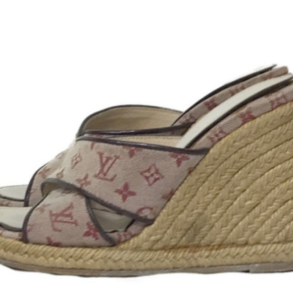 LOUIS VUITTON  Monogram sandals Original - Picture 2 of 4